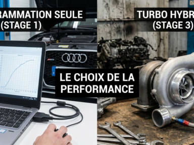 Turbo Hybride vs Reprogrammation Seule : Le vrai choix Performance